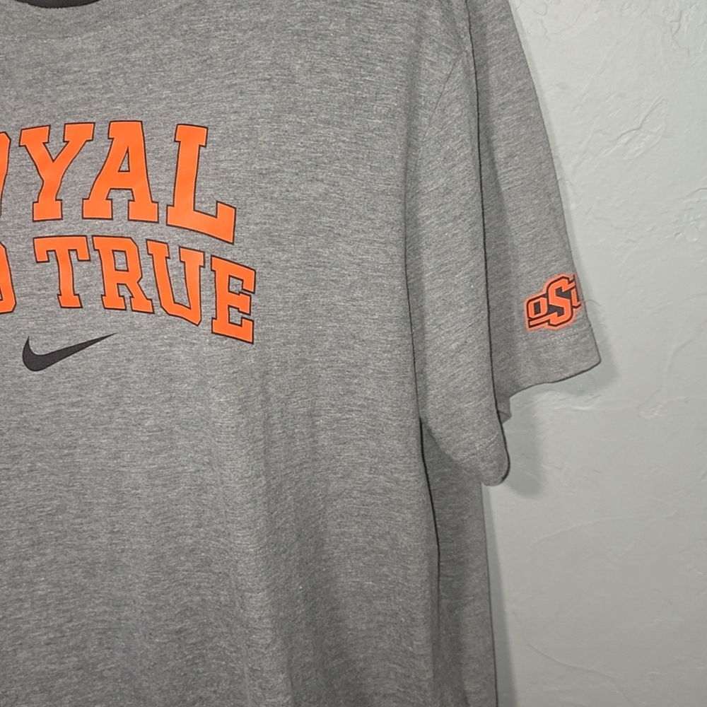 Nike Gray Logo T-Shirt
